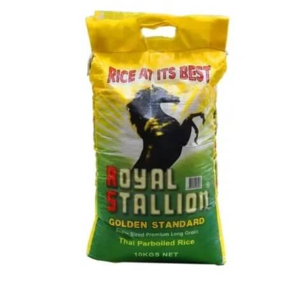 ROYAL STALLION PARBOILED RICE 10KG