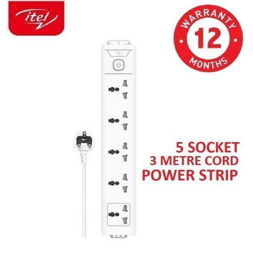 ITEL ELECTRICS SAFER HOME 5 SOCKET EXTENSION BOX